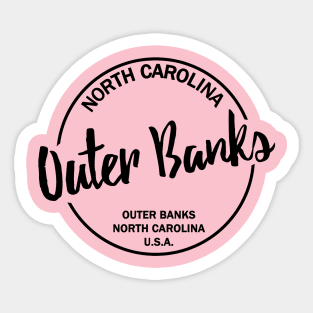 Outer Banks North Carolina usa Sticker